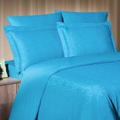 Resim Maxstyle Jakarlı Reyka Turkuaz Double Nevresim Takımı 