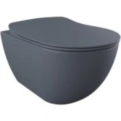 Resim Creavit FE320 Free Asma Klozet ve Yavaş Kapak - Basalt Mat 