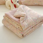 Resim 1 adet Geleneksel Tarz Çiçek Desenli Dantel Kenar İnce Battaniye - Hafif Yazlık Battaniye, Makinede Yıkanabilir Polyester, Ev, Yurt, Kanepe ve Klimalı Oda Seçenekleri, Yatak için Battaniye, Yurt Odası Yatak Takımı, Zarif Yatak Takımı, Yumuşak Dokulu 