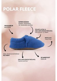 Resim Polar Fleece Saks Polar Barefoot Patik Saks 