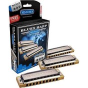Resim Hohner Blues Harp Mızıka Seti (Do-Sol-La Majör) 