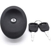 Resim Neevoyu Ford Transit Mk5 94-00 Plasti K Siyah Yakıt Tankı Kapak + 2 Anahtar 3966745 