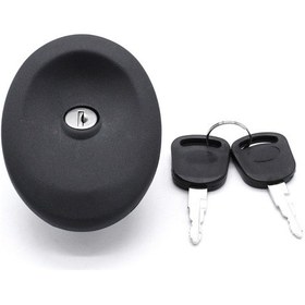 Resim Neevoyu Ford Transit Mk5 94-00 Plasti K Siyah Yakıt Tankı Kapak + 2 Anahtar 3966745 