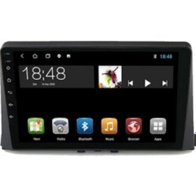 Resim Peugeot Partner 2019-2024 4gb Ram 32gb Hafıza 4 Çekirdek Carplay Kamera Android Multimedya 9" 