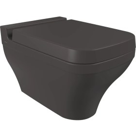 Resim Bocchı Bocchi Scala Asma Klozet Mat Antrasit Kapak Dahil 1080-020-0128 