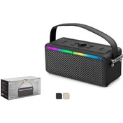 Resim NODAR Hadron Siyah M82 Bluetooth Speaker 185-78-78MM 