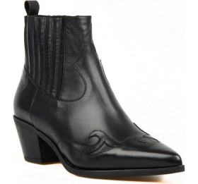 Resim FootCourt Siyah Kadın Kovboy Bot 