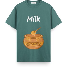 Resim Milk Honey - Hamile Regular Tshirt - Yeşil / XL / Regular 