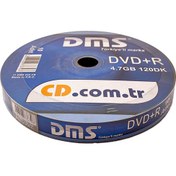 Resim Dms Dvd+R Boş DVD 4.7 GB 120 Dk ( 10 Lu Paket ) 