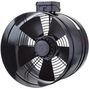 Resim BVN Bahçıvan 35.5 Cm Çapında Borax 350-2k 2050 D/d 220/230 Volt Monofaze Aksiyel Kanal Tipi Fan 