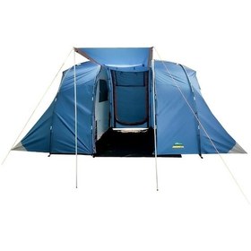 Resim Tenthouse Fun 6 Kişilik Yüksek Çadır, 186+120+186 x 250 x 210 Mavi 
