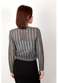 Resim Kadın File Hırka - 5048 