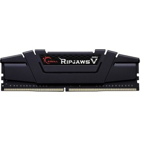 Resim GSKILL RipjawsV Siyah 8GB (1x8GB) DDR4 3600Mhz CL18 Pc Ram F4-3600C18S-8GVK (1.35V) 