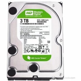 Resim WESTERN DIGITAL WD30EZRX HARDDİSK 3.5" 65MB 3TB 5400RPM SATA 3.0 SABİT DİSK INTELLIPOWER HARDDİSK 