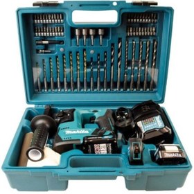 Resim Makita Hr140dwae2 Çift Akülü Kırıcı Delici 12v 2.0ah 