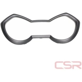 Resim MotoExpressStore Saat Çerçevesi Üst Gri X-max A 