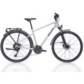 Resim Bianchi Newtourer Cues Erkek Şehir Bisikleti 510h Hd 28 Jant 20 Vites Atd500 Lıght Grey Matt Graphıt 