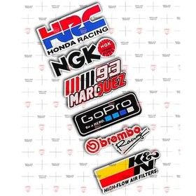 Resim 6'Lı Reflektif Sticker Set N11.22399 