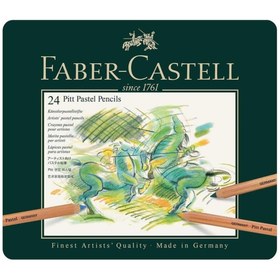 Resim Faber Castell Profesyonel Pitt Pastel Boya Kalemi Seti 24 Renk 