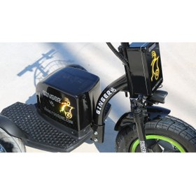 Resim Ginger V.7 Elektrikli Scooter 48v-24ah 500 Watt Siyah Renk 