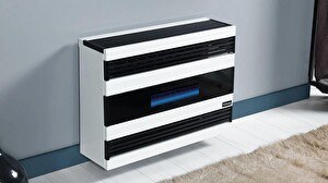 Resim Fujiyama FHS 9000 MFC 7.5 kW Modern Fanlı Camlı Doğalgaz Sobası 