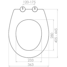 Resim Nkp Slim Smart Yavaş Kapanan Klozet Kapağı 0302 Thermoplast Diğer 