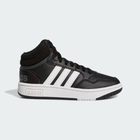 Resim adidas Hoops 3.0 Mıd K Çocuk Hoops Mid Siyah Spor Ayakkabı Gw0402 