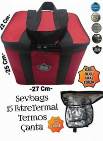 Resim SEVBAGS Termos Termal Termo Çanta 15 Litre 