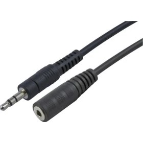 Resim Electroon 3,5Mm Stereo Jaklı Dişi-Erkek Aux Ses Kablosu 5 Metre 