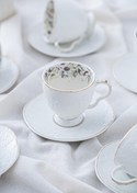Resim Leonas 6 Kişilik Kahve Fincanı Takımı - 90 ml 