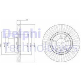 Resim DELPHI BG3835C Fren 4246P7 (WC244214) (Fiyat:2 Adet İçindir) 
