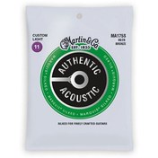 Resim Martin & Co MA175S Marquis 80/20 Bronze Akustik Gitar Telleri (Custom Light 11-52) 
