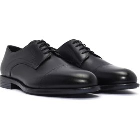 Resim Derimod Erkek Siyah Bağcıklı Deri Klasik Ayakkabı 26SFD621218 