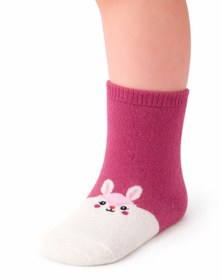 Resim SOLDE SOCKS 3'lü Hayvan Figürlü Bebek Çorap Seti- Sevimli ve Yumuşak Tasarım / Son adetler 