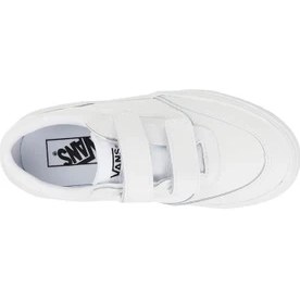 Resim Vans Brooklyn Ls V Beyaz Deri Çocuk Spor Ayakkabı VN000EKGWWW1 