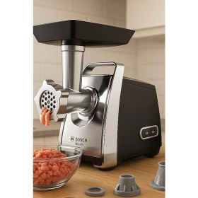 Resim Bosch Et, Balık Veya Sebze Doğrayabilir Çok Fonksiyonlu 2000W Güç ,çelik Dişli Sucuk Sosis Kıyma Makinesi 