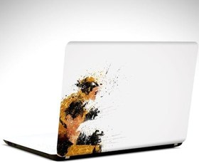Resim Wolwerine Sarı Laptop Sticker 15.6 inch (38X27CM) 