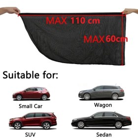 Resim Ankaflex Oto Araç Yan Cam Perdesi 2 Adet 