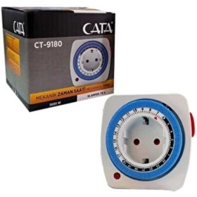 Resim Cata CT-9180 Mekanik Zaman Saati 2 Adet 