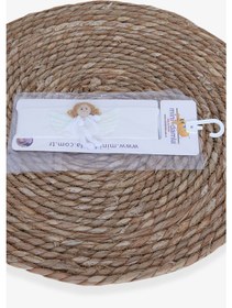 Resim Kız Bebek Bandana Melek Aksesuarlı Ekru (Standart) 