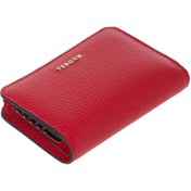 Resim Kırmızı Deri Kadın Cüzdan - S1CB00005812-B68 