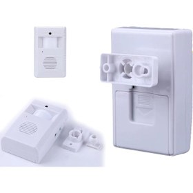 Resim Sensörlü Kablosuz Kapı Zili Mağaza Ev Kapı Alarmı Ding Dong 