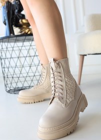 Resim Genel Markalar Utag Bej Cilt Bağcıklı Bot 