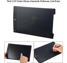 Resim 8.5 Inç LCD Yeşil Grafik Not Yazma ve Çizim Tableti 