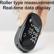Resim Taşınabilir Lazersiz - (Type-C Şarj) Elektronik Şerit Metre - Endüstriyel/Ticari/Ev Kullanımı İçin, - LCD Ekran & - - Kavisli Yüzeyler, Duvarlar, Nesneler, Odalar İçin Ölçüm Aleti, Montaj Gerekmez 