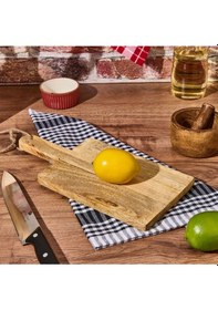 Resim Houseware Mango Kesme Tahtası - Kahverengi - 16x33x1,4 Cm Ahşap 