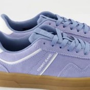 Resim Tommy Hilfiger Kadın Mavi Greenwich Süet Sneaker 