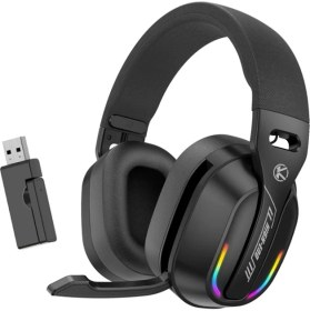 Resim TeknolojiSA GT100 Oyuncu Kulaklığı 2.4g Kablosuz Düşük Gecikmeli Gaming Headset 