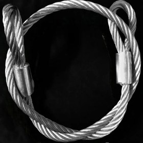 Resim Lidersan Çelik Motorsiklet 1,2 Metre Çelik Halat 14 mm Kalınlık Motorsiklet Çelik Halat 