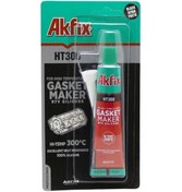 Resim Akfix Siyah Black 300 Derece Isıya Dayanıklı Sıvı Conta 50 G 